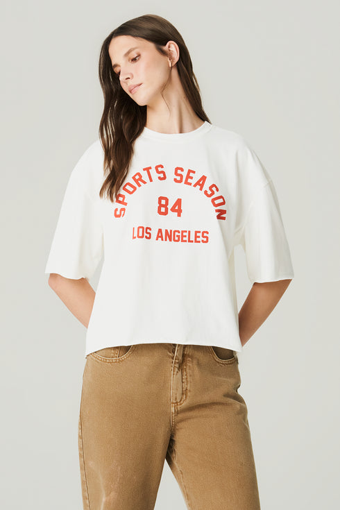 T-SHIRT COLEGE BRANCO